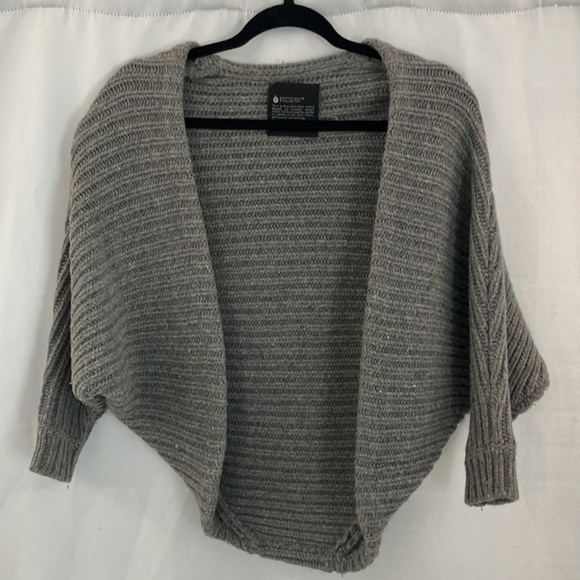 ACNE Wool Batwing Bolero Cardigan - Picture 9 of 11